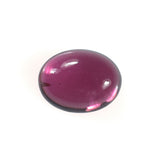 PINK TOURMALINE PLAIN OVAL CAB (REDISH)(SI) 8.00X6.00 MM 1.30 Cts.