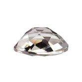 PEACH TOURMALINE CHECKER CUT OVAL LITE 8.00X6.00 MM 1.35 Cts.