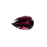 PINK TOURMALINE CUT PEAR (VERY DARK)(CLEAN) 8.00X5.00 MM 0.96 Cts.