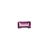 PINK TOURMALINE CUT BAGUETTE (MEDIUM)(SI) 4.50X2.50 MM 0.17 Cts.