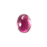 PINK TOURMALINE (MEDIUM)(EYE CLEAN -SI) PLAIN OVAL CAB 8.00X6.00 MM 1.29 Cts.