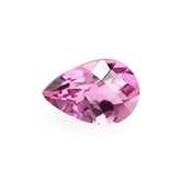 PINK TOURMALINE MEDIUM CHECKER CUT PEAR 6X4MM 0.42 Cts.