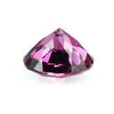 PINK TOURMALINE CHECKER CUT ROUND (DARK) 7MM 1.10 Cts.