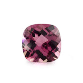 PINK TOURMALINE CHECKER CUT CUSHION (LITE) 7MM 1.33 Cts.