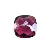 PINK TOURMALINE CHECEKR CUT CUSHION (DARK) (HI) 7MM 1.40 Cts.