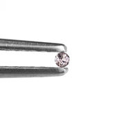 PINK TOURMALINE CUT ROUND (VERY LITE) 1.50MM 0.02 Cts.