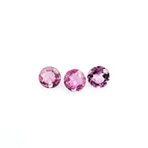 PINK TOURMALINE CUT ROUND (MEDIUM) (AA) 2.75MM 0.09 Cts.