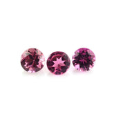 PINK TOURMALINE CUT ROUND (FINE) (AAA) 3.50MM 0.17 Cts.