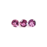 PINK TOURMALINE CUT ROUND (FINE) 3.25MM 0.13 Cts.