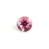 PINK TOURMALINE CUT ROUND (VERY DARK-SI) 3.10MM 0.12 Cts.