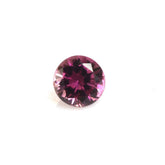 PINK TOURMALINE DIAMOND CUT ROUND (DARK/SI) 5MM 0.50 Cts.