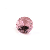 PINK TOURMALINE DIAMOND CUT POINTED ROUND (LITE) 5MM 0.65 Cts.