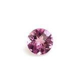 PINK TOURMALINE CHECKER CUT ROUND (LITE/SI) 4MM 0.26 Cts.