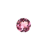 PINK TOURMALINE CHECKER CUT ROUND (LITE) 4MM 0.25 Cts.