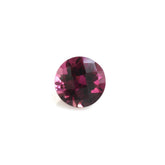 PINK TOURMALINE CHECKER CUT ROUND (VERY DARK-SI) 5MM 0.55 Cts.