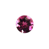 PINK TOURMALINE CHECKER CUT ROUND (DARK-SI) 4.50MM 0.36 Cts.