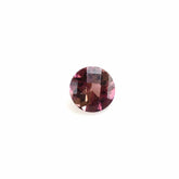 PINK TOURMALINE CHECKER CUT ROUND 3.50MM (DARK) 0.20 Cts.