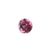 PINK TOURMALINE CHECKER CUT ROUND 3.50MM (MEDIUM/SI) 0.20 Cts.