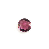 PINK TOURMALINE CHECKER CUT ROUND 3.50MM (MEDIUM/SI) 0.20 Cts.