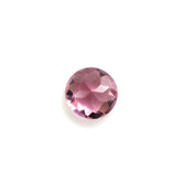 PINK TOURMALINE CHECKER CUT ROUND 3.75MM (MEDIUM/SI) 0.21 Cts.