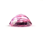 PINK TOURMALINE CHECKER CUT ROUND CAB 9MM (LITE/HI) 2.77 Cts.
