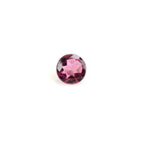 PINK TOURMALINE CUT ROUND 2.70MM (DARK) 0.09 Cts.