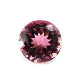 PINK TOURMALINE CUT ROUND 6MM (DARK) 0.73 Cts.