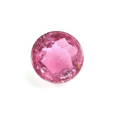 PINK TOURMALINE FOOTBALL CUT ROUND CAB 8MM (MEDIUM/HI) 2.30 Cts.