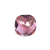 PINK TOURMALINE CHECKER CUT CUSHION (LITE/SI) 6MM 0.88 Cts.