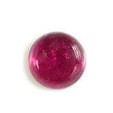 RUBELLITE ROUND CAB (DARK/HI) 7MM 1.80 Cts.
