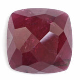 RUBELLITE IRRGULER CUT CUSHION CAB (DARK/HI) 18 MM 22.31 Cts.