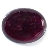 RUBELLITE OVAL CAB (VERY DARK/HI) 20X16MM 19.90 Cts.