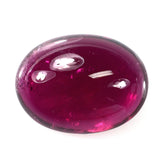 RUBELLITE RED PLAIN OVAL CAB (DARK/HI) 16X12MM 9.54 Cts.