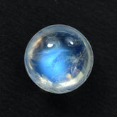RAINBOW MOONSTONE PLAIN LENTIL ROUND (CLEAN TO SI) 8.50MM 2.4 Cts.
