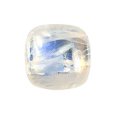 RAINBOW MOONSTONE PLAIN LENTIL CUSHION 11X11MM 5.16 Cts.