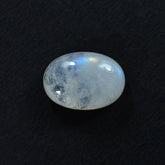 RAINBOW MOONSTONE PLAIN OVAL CAB (CLOUDY)(VERY LOW POWER) 14.00X10.00 MM 6.20 Cts.