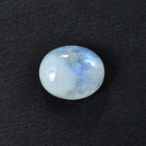 RAINBOW MOONSTONE PLAIN OVAL CAB (CLOUDY) 12.00X10.00 MM 4.78 Cts.