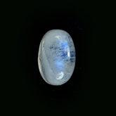 RAINBOW MOONSTONE PLAIN OVAL CAB (CLOUDY) 6.00X4.00 MM 0.53 Cts.