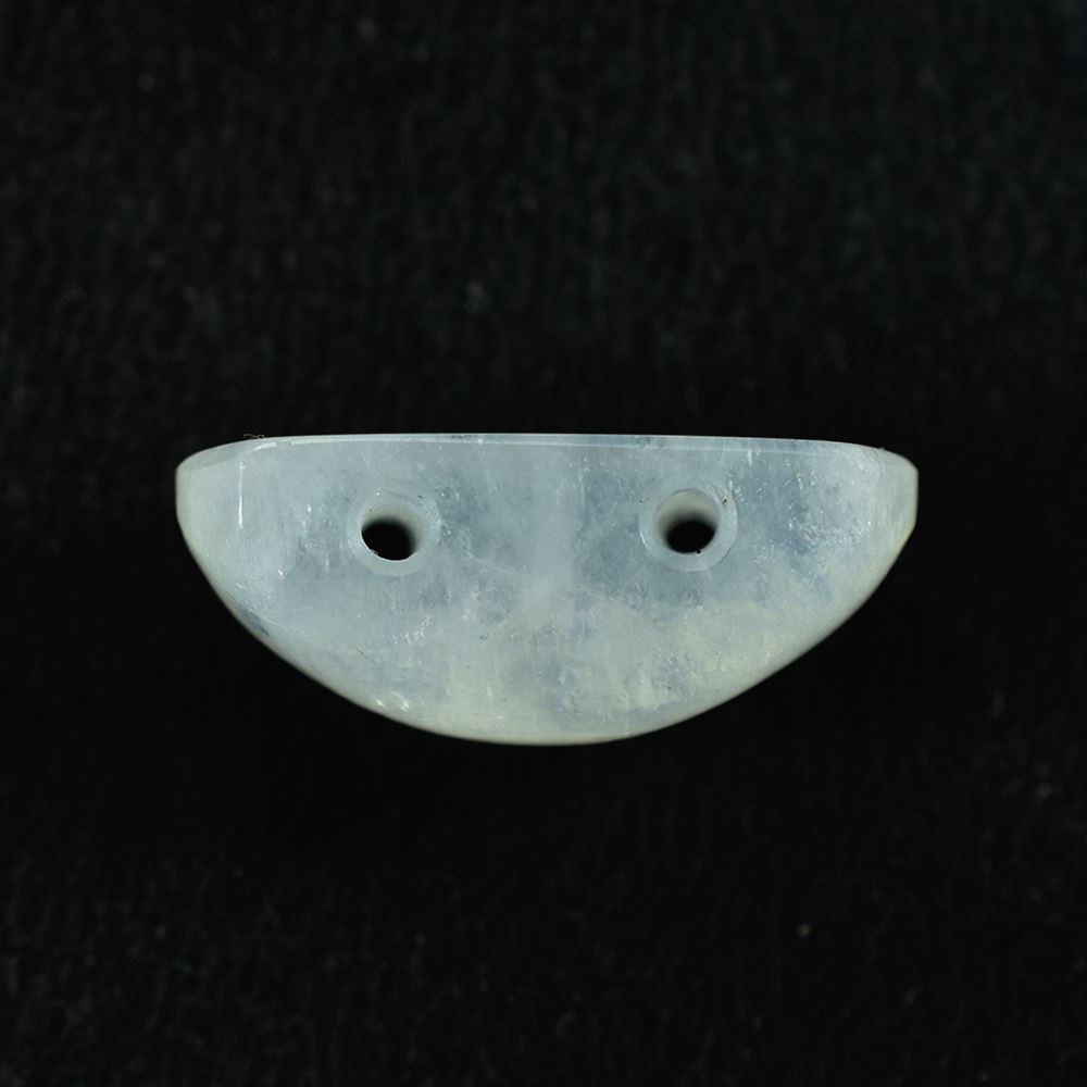 RAINBOW MOONSTONE CAB OCTAGON TWO DRILL (CLOUDY) 15.00X7.00 MM 3.62 Cts.