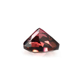 RED BROWN TOURMALINE CUT HEART (DARK) 5.00X5.00 MM 0.48 Cts.
