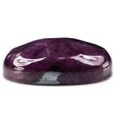 RUBY STEP CUT OVAL CAB 17X15MM 17.37 Cts.