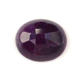 RUBY STEP CUT OVAL CAB 14.60X17.30MM 14.23 Cts.