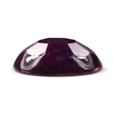 RUBY STEP CUT OVAL CAB 14.60X17.30MM 14.23 Cts.