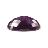 RUBY CHECKER CUT OVAL CAB 18X13MM 15.71 Cts.