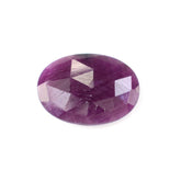 RUBY ROSE CUT BRIOLETTE OVAL 15X11MM 6.03 Cts.