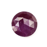 RUBY ROSE CUT BRIOLETTE ROUND 8MM 2.70 Cts.