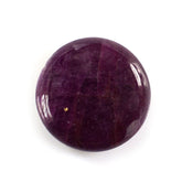 RUBY LENTIL ROUND 10MM 4.44 Cts.