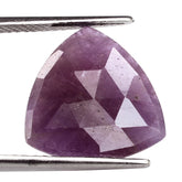 RUBY ROSE CUT BRIOLETTE TRILLION 18MM 11.08 Cts.