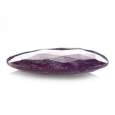 RUBY ROSE CUT BRIOLETTE PEARISH 20X15MM 12.75 Cts.