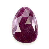 RUBY ROSE CUT PEARISH CAB 14X10MM 4.75 Cts.